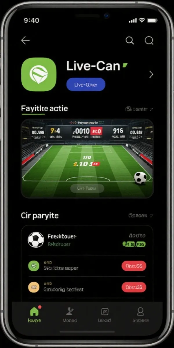 足球投注与分析网 App 界面展示